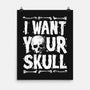 Skull Harvester-None-Matte-Poster-Getsousa!