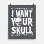 Skull Harvester-None-Matte-Poster-Getsousa!