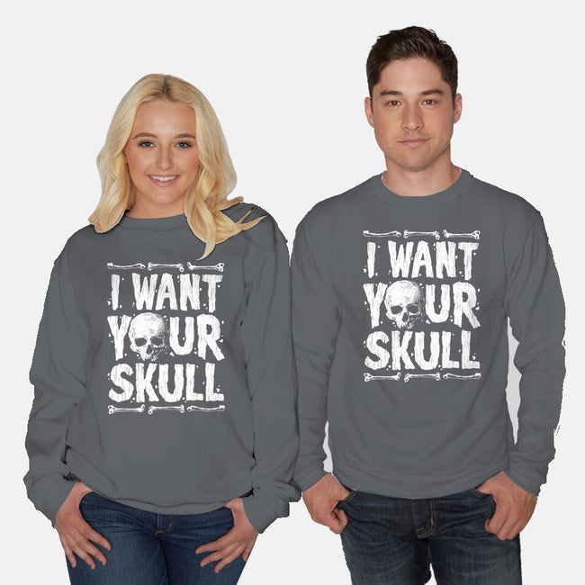 Skull Harvester-Unisex-Crew Neck-Sweatshirt-Getsousa!
