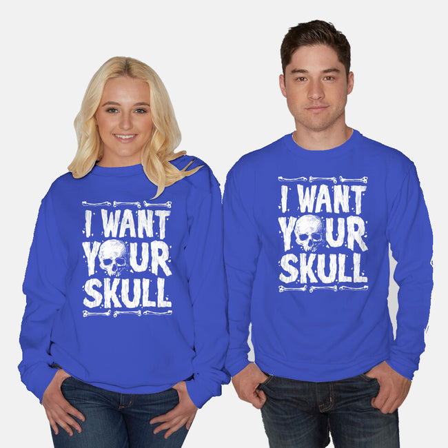Skull Harvester-Unisex-Crew Neck-Sweatshirt-Getsousa!