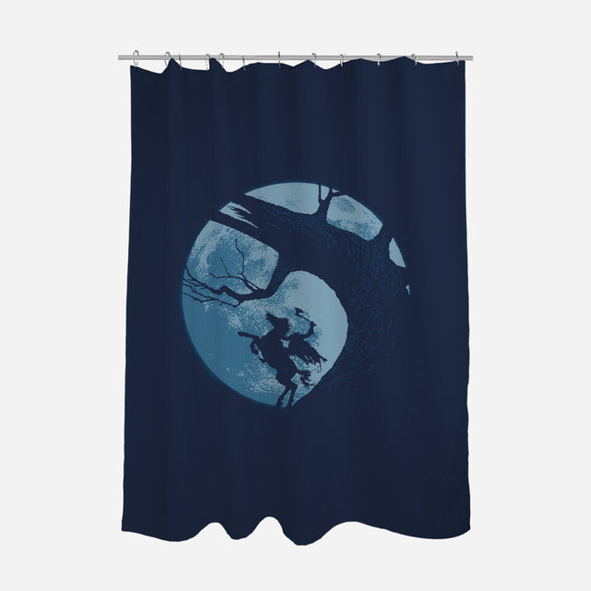 Headless Horseman-None-Polyester-Shower Curtain-dalethesk8er