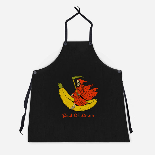 Peel Of Doom-Unisex-Kitchen-Apron-Oiyo