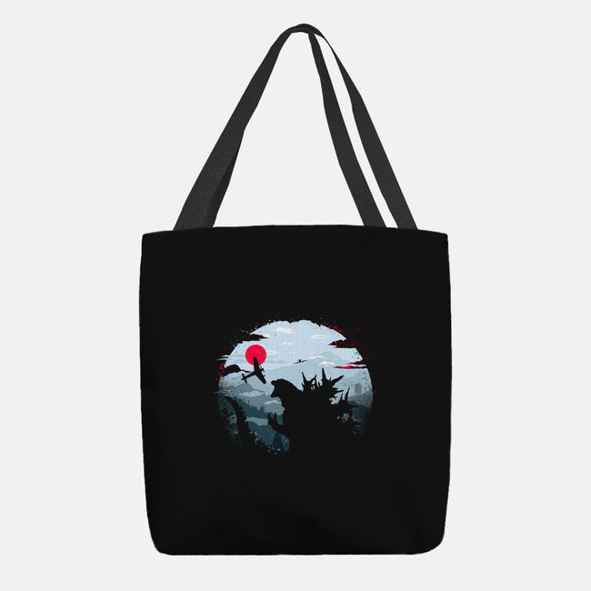 Monster King-None-Basic Tote-Bag-rocketman_art