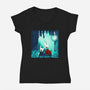 Rest And Replenish-Womens-V-Neck-Tee-rmatix