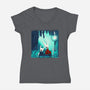 Rest And Replenish-Womens-V-Neck-Tee-rmatix