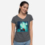 Rest And Replenish-Womens-V-Neck-Tee-rmatix