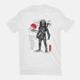 Wolf Predator Sumi-e-Womens-Basic-Tee-DrMonekers