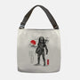 Wolf Predator Sumi-e-None-Adjustable Tote-Bag-DrMonekers
