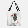 Wolf Predator Sumi-e-None-Basic Tote-Bag-DrMonekers