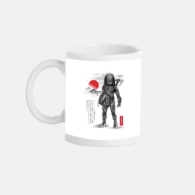Wolf Predator Sumi-e-None-Mug-Drinkware-DrMonekers