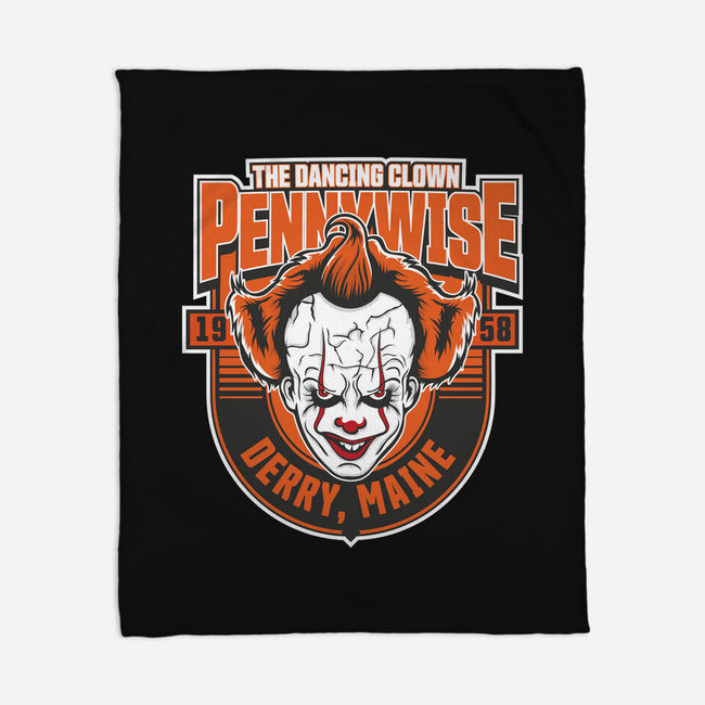 The Dancing Clown Penny-None-Fleece-Blanket-CarloJ1956