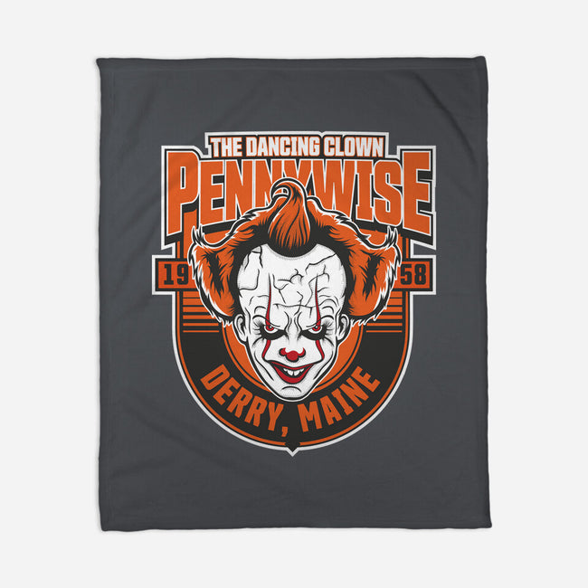 The Dancing Clown Penny-None-Fleece-Blanket-CarloJ1956