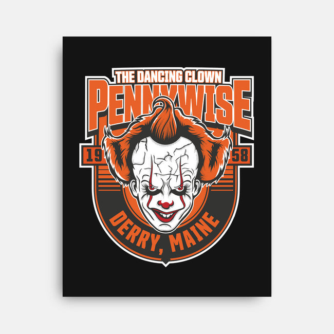 The Dancing Clown Penny-None-Stretched-Canvas-CarloJ1956