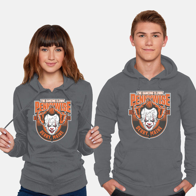 The Dancing Clown Penny-Unisex-Pullover-Sweatshirt-CarloJ1956