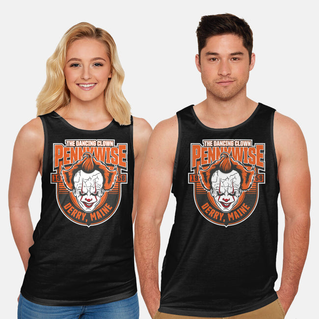 The Dancing Clown Penny-Unisex-Basic-Tank-CarloJ1956