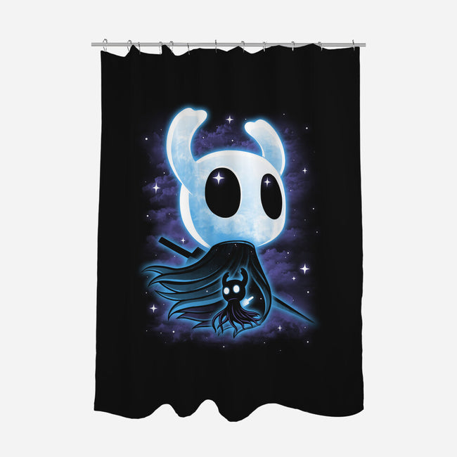 Shadow Knight-None-Polyester-Shower Curtain-zybbhorn