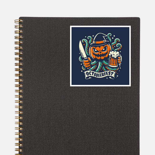 The Great Pumpkin Kraken-None-Glossy-Sticker-Trendsdk