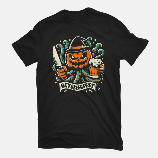 The Great Pumpkin Kraken-Mens-Heavyweight-Tee-Trendsdk