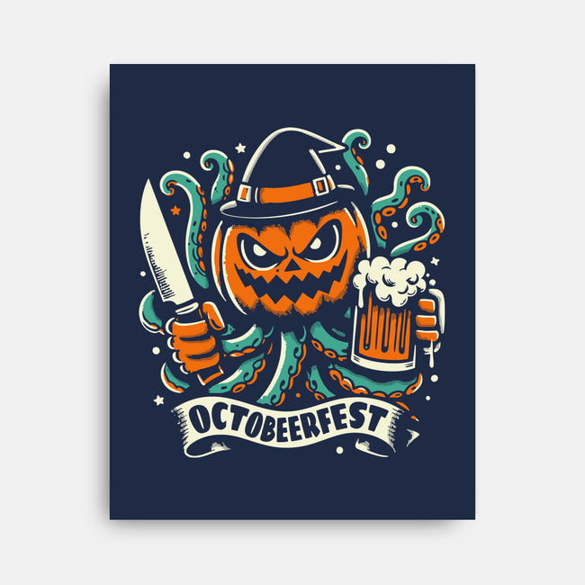 The Great Pumpkin Kraken-None-Stretched-Canvas-Trendsdk