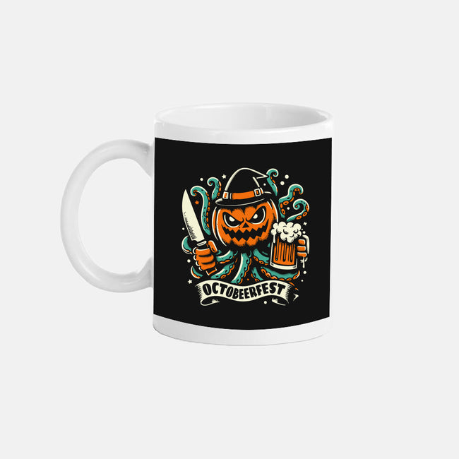The Great Pumpkin Kraken-None-Mug-Drinkware-Trendsdk