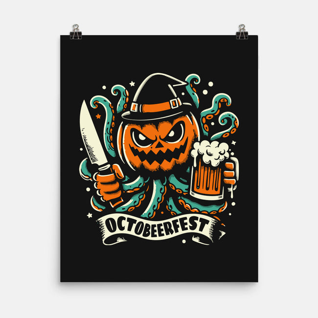 The Great Pumpkin Kraken-None-Matte-Poster-Trendsdk