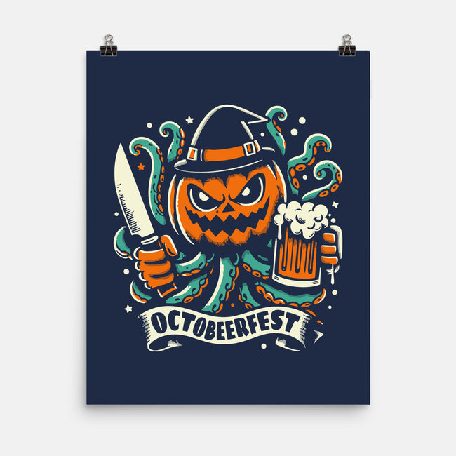 The Great Pumpkin Kraken-None-Matte-Poster-Trendsdk