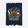 The Great Pumpkin Kraken-None-Polyester-Shower Curtain-Trendsdk