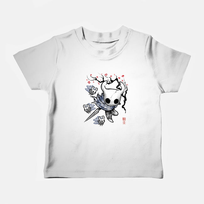 Little Ghost Sumi-E-Baby-Basic-Tee-Astrobot Invention