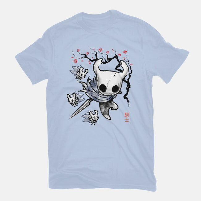 Little Ghost Sumi-E-Womens-Basic-Tee-Astrobot Invention