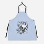 Little Ghost Sumi-E-Unisex-Kitchen-Apron-Astrobot Invention