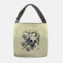 Little Ghost Sumi-E-None-Adjustable Tote-Bag-Astrobot Invention
