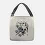 Little Ghost Sumi-E-None-Adjustable Tote-Bag-Astrobot Invention