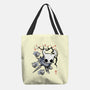 Little Ghost Sumi-E-None-Basic Tote-Bag-Astrobot Invention
