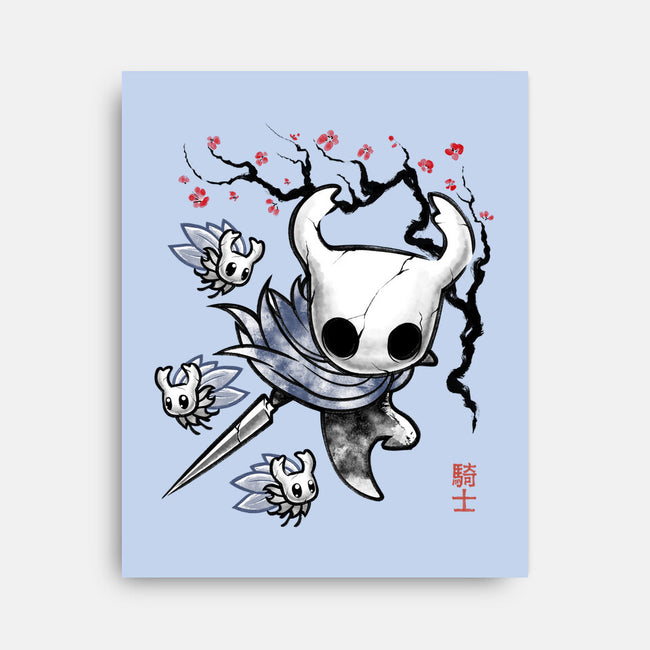 Little Ghost Sumi-E-None-Stretched-Canvas-Astrobot Invention