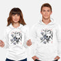 Little Ghost Sumi-E-Unisex-Pullover-Sweatshirt-Astrobot Invention