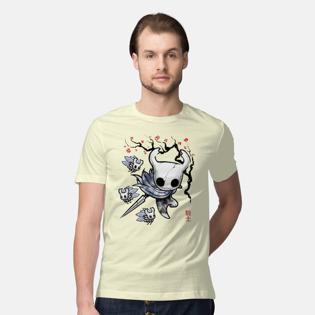 Little Ghost Sumi-E-Mens-Premium-Tee-Astrobot Invention