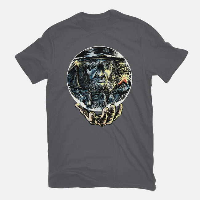 Visions Of The Dark Lord-Womens-Basic-Tee-zascanauta