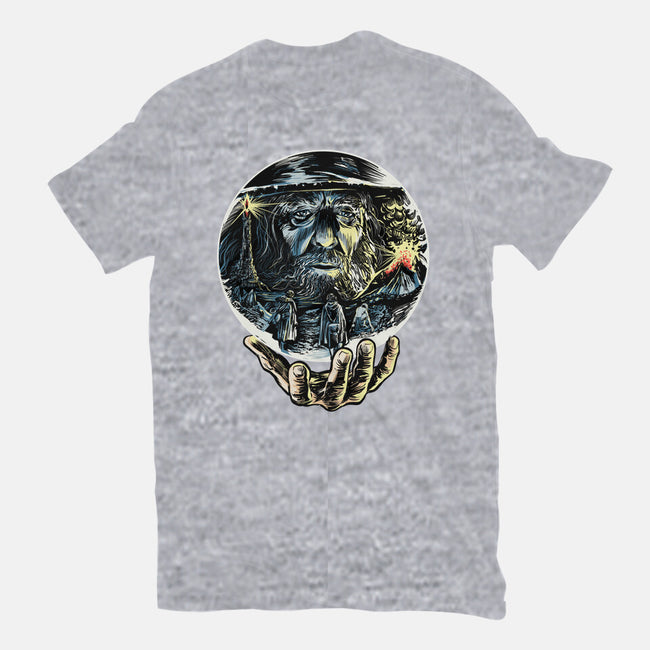 Visions Of The Dark Lord-Womens-Basic-Tee-zascanauta