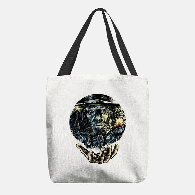 Visions Of The Dark Lord-None-Basic Tote-Bag-zascanauta