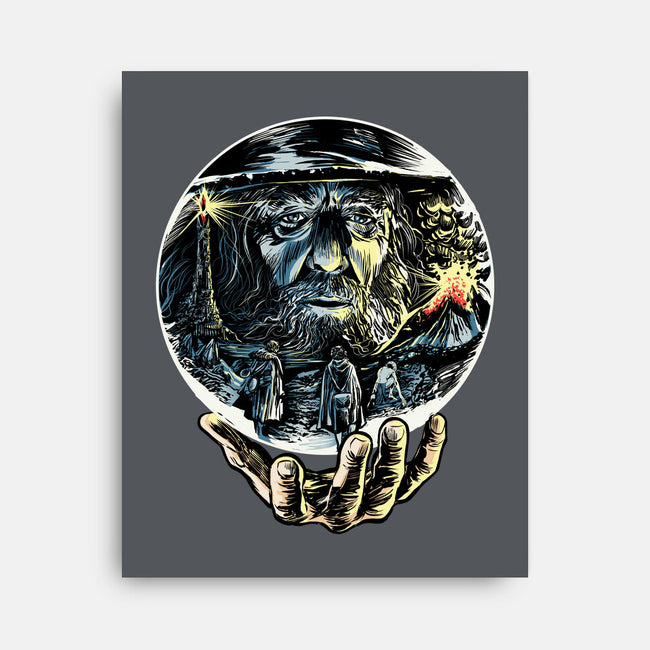 Visions Of The Dark Lord-None-Stretched-Canvas-zascanauta