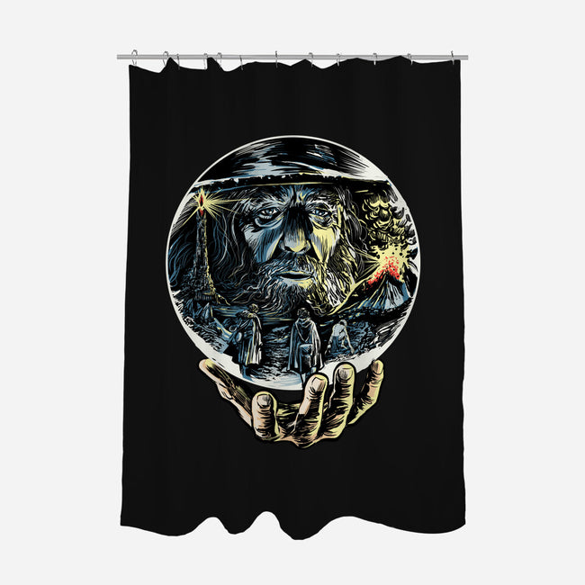 Visions Of The Dark Lord-None-Polyester-Shower Curtain-zascanauta