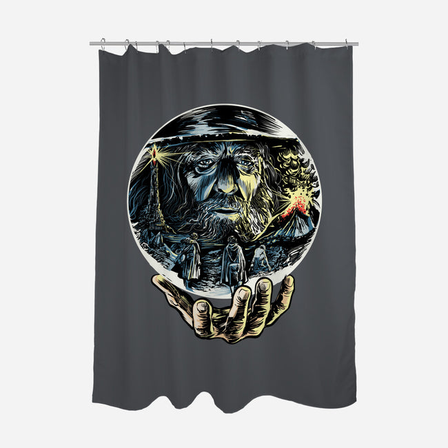 Visions Of The Dark Lord-None-Polyester-Shower Curtain-zascanauta