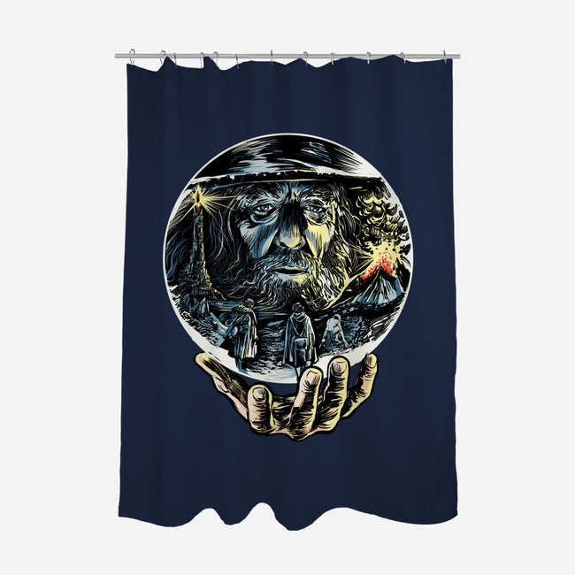 Visions Of The Dark Lord-None-Polyester-Shower Curtain-zascanauta