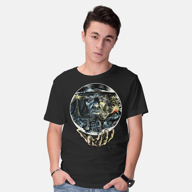 Visions Of The Dark Lord-Mens-Basic-Tee-zascanauta