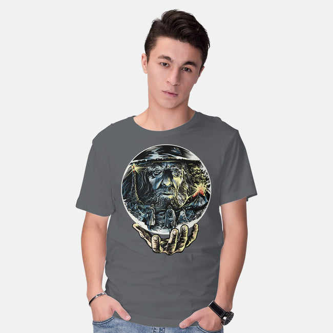 Visions Of The Dark Lord-Mens-Basic-Tee-zascanauta