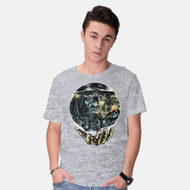 Visions Of The Dark Lord-Mens-Basic-Tee-zascanauta