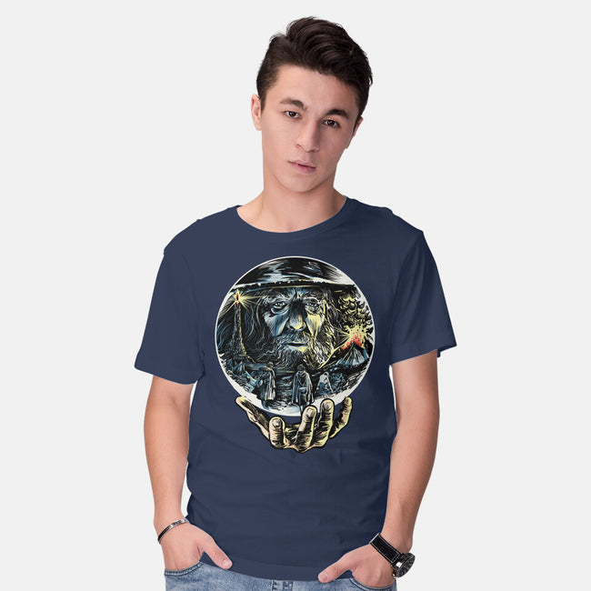 Visions Of The Dark Lord-Mens-Basic-Tee-zascanauta