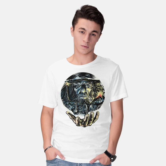 Visions Of The Dark Lord-Mens-Basic-Tee-zascanauta