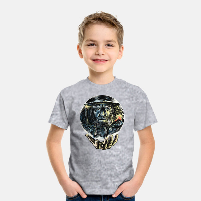Visions Of The Dark Lord-Youth-Basic-Tee-zascanauta