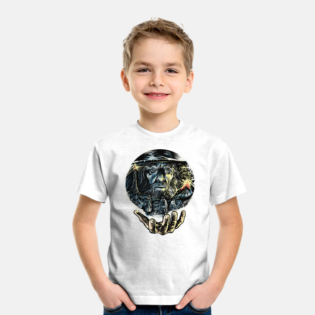 Visions Of The Dark Lord-Youth-Basic-Tee-zascanauta